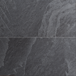 Gresie portelanata rectificata Stone Austin Nero Carving, 60X120, mata
