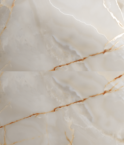 Gresie portelanata rectificata Lasa Gold Endless Carving, 60X120, mata