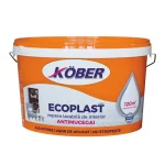 Vopsea lavabila interior, Ecoplast, antimucegai, alba, 8.5 L