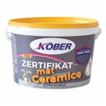 Vopsea ultralavabila Zertifikat cu microsfere ceramice, mat, alba, interior / exterior, 3 L