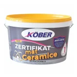 Vopsea ultralavabila Zertifikat cu microsfere ceramice, mat, alba, interior / exterior, 8.5 L