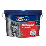 Vopsea ultra-lavabila interior, Savana Ultra Rezist, alba, 2.5 L